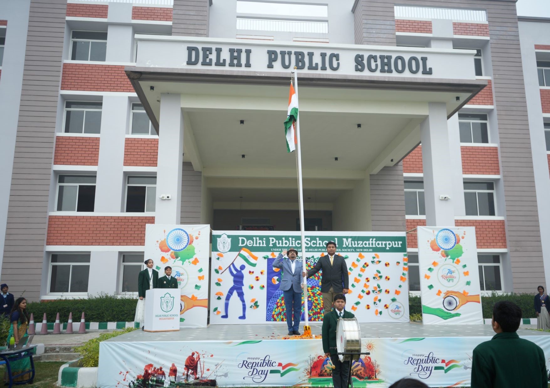 74th Republic Day Celebrations at DPS Muzaffarpur